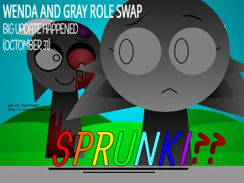 Sprunki Wenda And Gray Swap